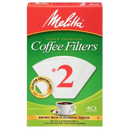 MELITTA 2 CUPS COFFEE FILTER 622704